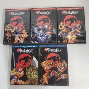 Thundercats DVD Sets Season One Volume One Discs 1 to 6 Volume Two Discs 7 to 10